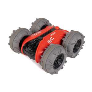 Coche de Acrobacias RC Aquabot de Doble Modo, Control por Reloj a Largo Alcance, Resistente al Agua, con Luces, Fácil de Montar, para Uso en Tierra y Agua - Product Image 3