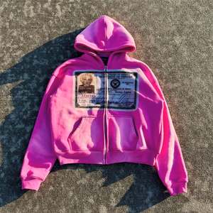 High Quality Streetwear Hoodie Fleece Blank Boxy Zip up Vintage Double Layer Acid Wash Sun Faded Distressed Hoodies for Men - Product Image 2