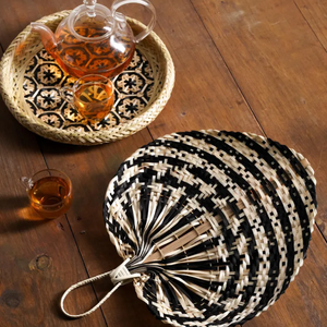 Abanico Decorativo Artesanal de Palma - Product Image 3