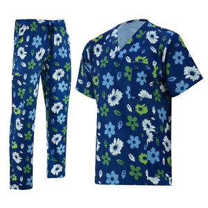 Custom Unisex Sublimado Scrub Sets Cómodo Ligero Alta Durabilidad Tejido Moderno Hospital Médicos Enfermeras Personalizado - Product Image 1