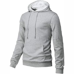 Vente en gros de nouveaux sweats à capuche en coton uni surdimensionnés au design personnalisé/pulls à capuche en polaire grande taille pour hommes - Product Image 3