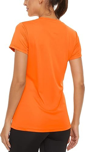 Women's Casual Short Sleeve Summer T-Shirt Custom Printed Cotton Jersey with Plain Dyed Technique Short Neck Blank T-Shirt - Product Image 2