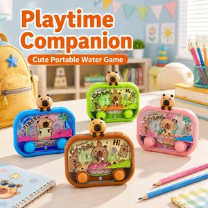 Nouveau jouet éducatif, jeu de perles transparentes, jeu de bâtonnets, jouet portable, jeu d'eau classique pour enfants - Product Image 4
