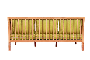 Indochine โซฟาไม้เชสเตอร์ฟิลด์หรูหราทันสมัยเฟอร์นิเจอร์ห้องนั่งเล่นสำหรับโรงแรมอพาร์ทเมนท์มีที่นั่ง - Product Image 4