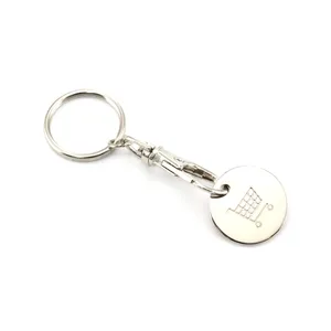Portachiavi e Moschettoni Promozionali Personalizzabili Euromarket per Gadget Porta Gettone - Product Image 4