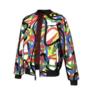 Vente en gros de logo personnalisé veste de sublimation pour hommes en polyester veste de sublimation imperméable à l'extérieur pour hommes - Product Image 2