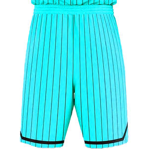 Maillot de basket-ball personnalisé de haute qualité et pantalon Premium Sublimation V-Neck Team Kit imprimé au Pakistan Design personnalisé - Product Image 5