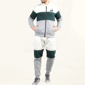 Diseño único lavable Contasrt Color hombres chándales a prueba de viento transpirable hombres chándales para la venta - Product Image 1