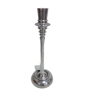 Nouvelle conception aluminium bougeoir Nickel fini pour décor de noël bougeoir salon décoration à la main - Product Image 1