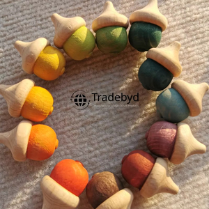 Jouet Montessori en bois pour construire des compétences et des activités de jeu pour enfants Tradebyd - Product Image 1