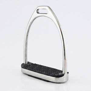 Protección de estribo de seguridad para jinetes, asiento de caballo de acero inoxidable, estribos ingleses, seguro de liberación rápida para exteriores - Product Image 2