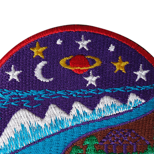 Patch de broderie presse à chaud fer tissé en gros sur des patchs pour vêtements coudre sur un patch d'applique décoratif - Product Image 5