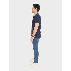 เสื้อโปโล MELKER รุ่นซัมเมอร์ ทรงเข้ารูป ผ้าโพลีเอสเตอร์ 100% ผ้าอ๊อกซ์ฟอร์ด ระบายอากาศได้ดี ปักโลโก้ สีเข้ม ดีไซน์เรียบหรู ไซส์ใหญ่พิเศษ 6XL - Product Image 2
