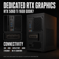 Ordinateur de bureau gaming en gros Intel Core i9 14900HX RTX 5060 Ti 16 Go 32 Go RAM 1 To SSD Tour d'ordinateur haute performance