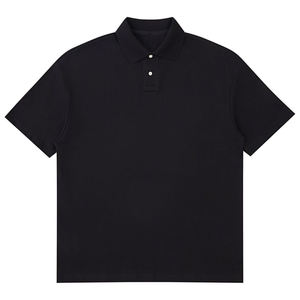Camisetas Polo de Alta Calidad 100% Algodón para Hombre, Camisetas Polo de Algodón para Hombre, Camiseta Polo Estampada de Color Sólido - Product Image 1