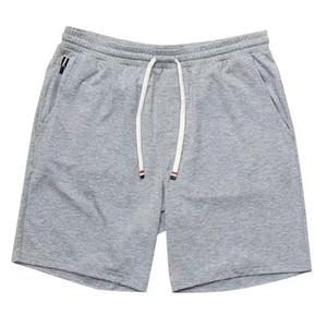 Vêtements de sport d'été personnalisés pour hommes, joggings d'entraînement athlétique, shorts décontractés en toile, shorts d'été teints en couleur unie - Product Image 1