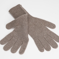 Luxuriöse Mongolische Kaschmir-Handschuhe für Damen Winter Thermo-Ski Umweltfreundlich Organisch Braun Warm Weich Feuchtigkeitsableitend