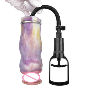 Dispositivo de sexo Oral realista, bomba de aire, ventosa sexual, bolsillo de silicona suave, Vagina, masturbador masculino, copa, Juguetes sexuales para adultos, venta al por mayor - Product Image 5