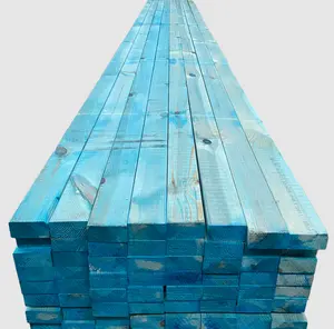 Madera de Pino Tratada Estilo Diseño Industrial MGP10 H2 Azul 90 X 45 para Muebles H2 MGP12 - Product Image 1