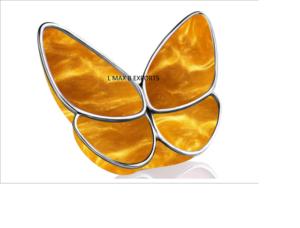 โกศใส่ศพผีเสื้อไข่มุกแดงสำหรับขี้เถ้ามนุษย์ - Product Image 2