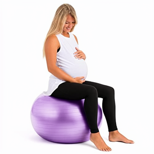 Pelota de <span class=keywords><strong>Ejercicio</strong></span> de 17-33 Pulgadas, Antideslizante, Antiexplosión, Ecológica, Libre de PVC, para Yoga, Pilates, Embarazo y Parto, con Bomba, para Gimnasio en Casa - Product Image 4