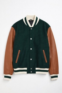 Classic Varsity <b>Jacket</b> Men Women Letterman Style College Bomber Coat Casual Streetwear Fashion Outerwear - Product Image 2