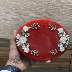 resin crafts 2026 Custom Acryl <b>Green</b> Plastic Women'S Clutches Party Purse Resin Acrylic <b>Evening</b> Clutch <b>Bag</b> Handbag from India - Product Image 1