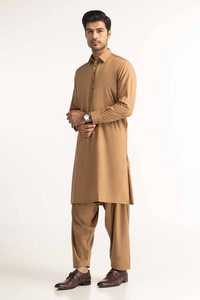 Shalwar Kameez professionnel du fabricant, logo personnalisé, respirant, grande taille, anti-froissement, polyester/coton, robe pour homme pakistanaise - Product Image 2