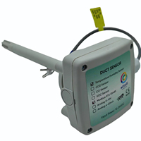 Sensor de CO2 de conducto HVAC con Modbus RTU RS485