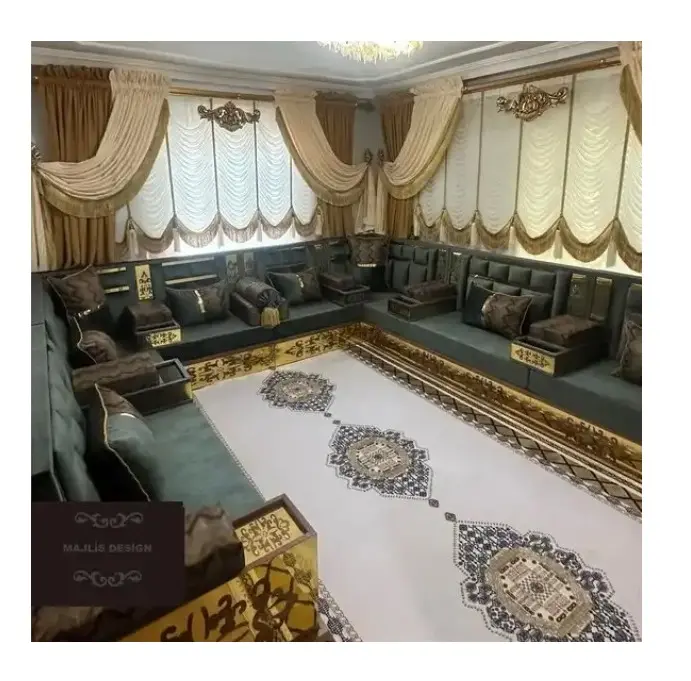 Majlis Árabe Londres Móveis Majlis Árabe Londres Árabe Moderno Majlis Londres | Personalização Possível