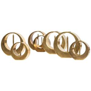 Candelabro de Latón Vintage, Portavelas para Sala de Estar, Decoración del Hogar, Navidad, Bodas, Hecho a Mano, Venta al por Mayor - Product Image 5