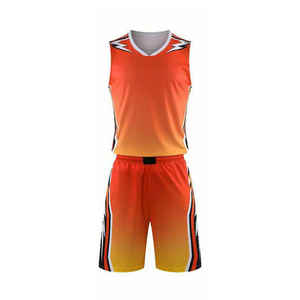 Vente en gros d'uniforme de basket-ball de haute performance de haute qualité pour hommes avec logo personnalisé uniforme de basket-ball solide et élégant - Product Image 2