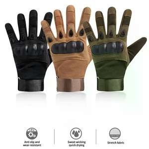 Vente en gros Gants de sport tactiques de combat durables de haute qualité Mil-Spec Gants en cuir avec logo personnalisé Gants de sport à écran tactile - Product Image 5