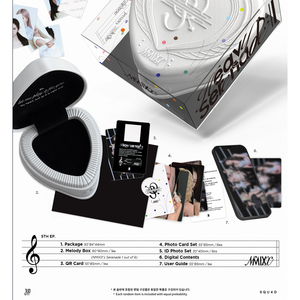 [SET] NMIXX - Heavy Serenade 5th EP อัลบั้มชุดที่ 5 ครบชุด (โฟโต้บุ๊ค 2 เล่ม + อัลบั้มภาพ 6 เล่ม + กล่องเมโลดี้เวอร์ชั่น) - Product Image 1