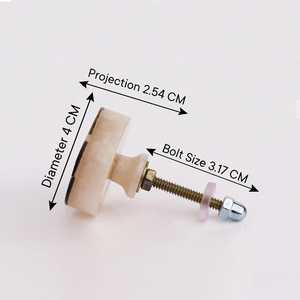 ลูกบิดดึงกระดูกและไม้ถูพื้นแบบ100% สำหรับห้องครัวตู้เสื้อผ้า - Product Image 2