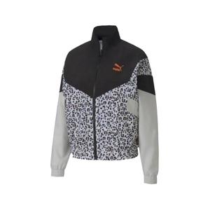 Chaquetas Deportivas Tejidas Puma Tfs Animal para Mujer, Color: Negro/Leopardo, 100% Auténticas - Product Image 3
