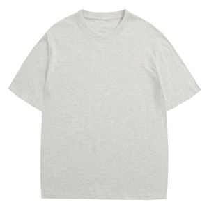 Proveedor de camisetas, camiseta de gran tamaño de algodón a la moda, camiseta en blanco con ajuste cuadrado personalizado para ropa de hombre, camiseta de peso pesado, estilo OEM - Product Image 2