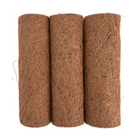 Tapis de fibres de coco pour plantes de jardin, rouleaux de paillage en coco naturel les plus vendus, meilleur prix du Vietnam