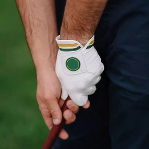 Guantes de Golf Ligeros Profesionales para Hombre, Logotipo Personalizable, Cuero Genuino de Alta Calidad, Correa de Muñeca Ajustable, Impermeables - Product Image 4