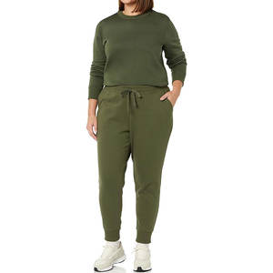 Pantalones de chándal de alta calidad para mujer, pantalones de chándal ajustados, ropa de salón a la moda de algodón OEM al por mayor - Product Image 2