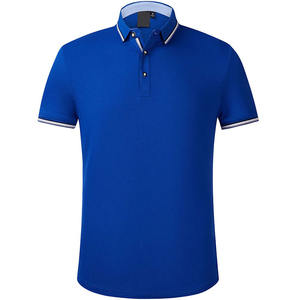 Tela de rizo de algodón 100% de manga corta para hombre para Polos Diseño personalizado Patrón impreso en estilo de golf - Product Image 3