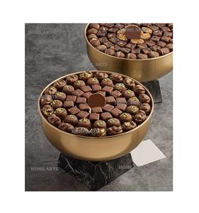 Bol de service en aluminium de conception antique bol de chocolats de forme ronde de taille personnalisée au prix le plus bas - Product Image 6