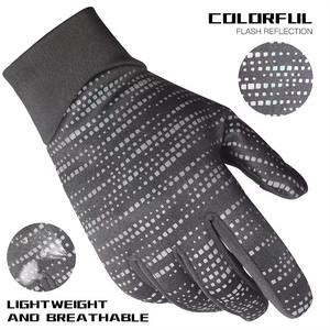 ถุงมือขี่จักรยานกันลมและกันน้ำสำหรับผู้ชายถุงมือสกีหนังสำหรับฤดูหนาว - Product Image 5