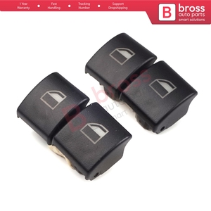 BDP59-2 Juego de 4 Tapas para Botones de Interruptor de Ventana 61316902175 para 3 E46 E90 X5 X3 - Product Image 2