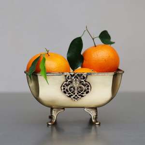 Cuenco cuadrado de latón de Venta caliente, decoración del hogar y mesa, Frutero de almacenamiento de Metal para fiestas, disponible para exportación a granel - Product Image 3