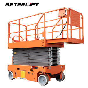 Motor Lift Gunting Bertenaga Baterai, Pengangkat Konstruksi, Lift Gunting untuk Dijual - Product Image 4