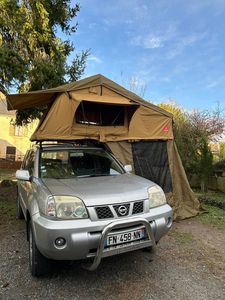 Système de levage hydraulique automatique pour tente de toit de voiture |   Camping en famille en plein air, panneau en aluminium nid d'abeilles quatre saisons, deux chambres - Product Image 2