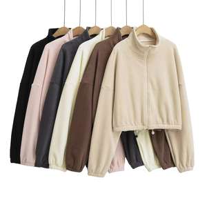 Sudadera de invierno para mujer Cremallera completa La mejor calidad para ropa informal con opción de logotipo personalizado disponible en varios colores - Product Image 1