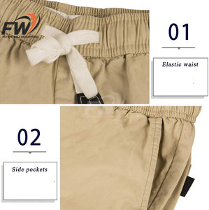 กางเกงขาสั้นลำลองลายพรางทหารสำหรับผู้ชาย กางเกงยีนส์หลากสีสั่งทำพิเศษ เอวกลาง ระบายอากาศได้ดี ผ้าแคนวาส กันน้ำ ป้องกันรอยยับ - Product Image 3