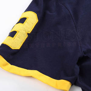 T-shirt pour homme de grande taille décontracté respirant de haute qualité avec un design moderne, couleur unie, manches courtes, tissu en toile - Product Image 5